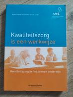 Kwaliteitszorg is een werkwijze, Ophalen of Verzenden, Zo goed als nieuw