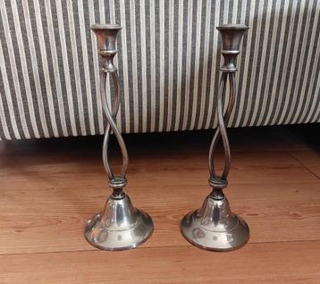 Rivièra Maison | 2 hoge kandelaars | 30 cm beschikbaar voor biedingen