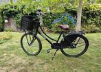 Popal transportfiets 26 inch zwart met kratje, Fietsen en Brommers, Fietsen | Meisjes, Gebruikt, Popal, Handrem, Ophalen