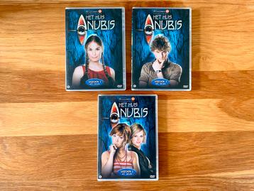3x Huis Anubis Seizoen 3 DVD’s van Studio 100 (nette staat) beschikbaar voor biedingen
