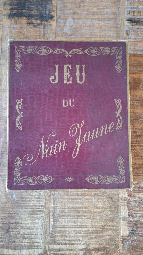 Antieke frans spel Jeu du nain jaune, Antiek en Kunst, Antiek | Speelgoed, Ophalen of Verzenden