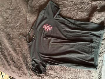 Anti Social Social Club - T-Shirt - Zwart / Roze - XL beschikbaar voor biedingen