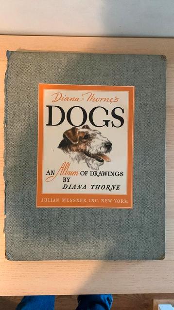 Diana Thorne’s DOGS Julian Messner INC New York 1944 beschikbaar voor biedingen
