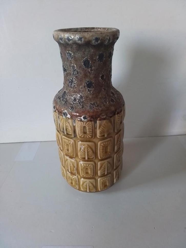 Drie Zg West Duitse Vasen(Germany), Antiek en Kunst, Antiek | Keramiek en Aardewerk, Ophalen of Verzenden