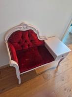 klein bankje leuk voor bv meisjeskamer, Gebruikt, Tweepersoons, 75 tot 100 cm, Ophalen of Verzenden
