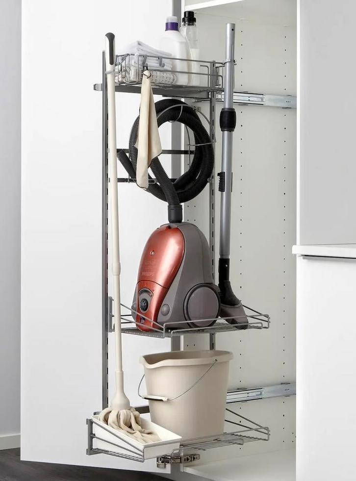 Ikea metod schoonmaakinrichting, Huis en Inrichting, Keuken | Keukenelementen, Zo goed als nieuw, Minder dan 100 cm, 50 tot 100 cm