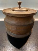 Houten tabakspot., Antiek en Kunst, Ophalen of Verzenden