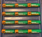 NIEUWE  GP INDUSTRIAL OPLAADBARE NIHM BATTERIJEN  1800 mHA, Ophalen of Verzenden, Nieuw, Oplaadbaar