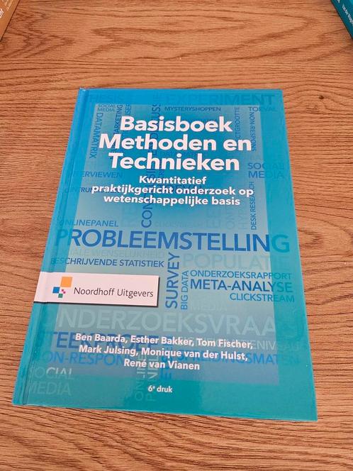 Esther Bakker - Basisboek methoden en technieken, Boeken, Studieboeken en Cursussen, Zo goed als nieuw, HBO, Ophalen of Verzenden