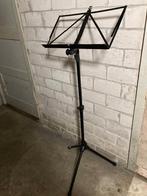 Muziekstandaard - bladmuziek - verstelbaar - inklapbaar, Ophalen of Verzenden, Gebruikt, Muziekstandaard, Klarinet