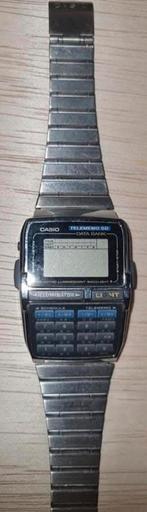 Telememo 50 casio rekenmachine horloge, Ophalen of Verzenden, Staal, Overige merken, 1960 of later