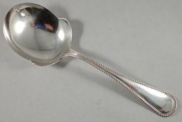 Aardappellepel parelrand massief 835 zilver beschikbaar voor biedingen