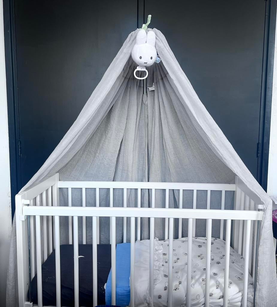 Hemeltje + piekstok, Kinderen en Baby's, Kinderkamer | Inrichting en Decoratie, Gebruikt, Klamboe, Ophalen
