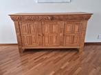Antieke eikenhouten dressoir met lades en legplanken, Antiek en Kunst, Antiek | Meubels | Kasten, Verzenden