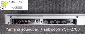 Yamaha soundbar + subwoofer