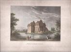 De Meern Chateau de la baronnie de Nyveld 1828 Litho Nijevel, Antiek en Kunst, Kunst | Etsen en Gravures, Ophalen of Verzenden