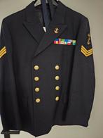 marine kostuum, Ophalen, Kostuum of Pak, Zwart, Maat 42/44 (L)