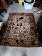 Kashan Perzisch Tapijt. Jacht. (Vliegt niet), Ophalen of Verzenden, Zo goed als nieuw, Rechthoekig, 100 tot 150 cm