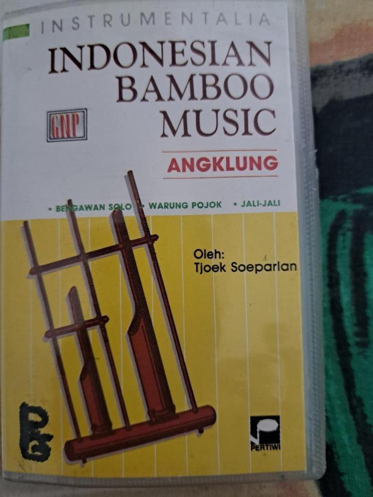 cassette Tjoek Soeparian ‎– Indonesian Bamboo Music (1994), Cd's en Dvd's, Cassettebandjes, Gebruikt, Pop, 1 bandje, Ophalen of Verzenden