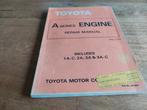 REPAIR MANUAL ENGINE TOYOTA 1A 2A 3A MOTOR, Auto diversen, Handleidingen en Instructieboekjes, Ophalen of Verzenden