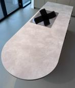 Splinternieuw trendy beige keukenblad met ronding, Ophalen, Crème, 75 cm of meer, Nieuw