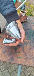 chrome oltimer spiegel voor  sport auto, Ophalen, Gebruikt