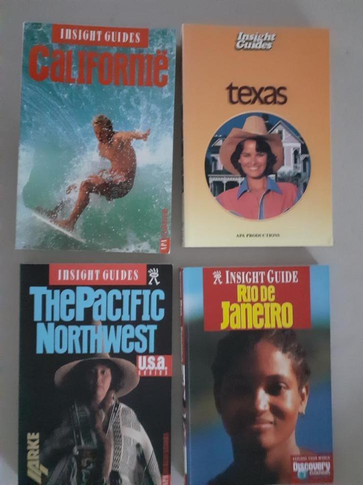 AMERICA reisgidsen, INSIGHT GUIDE verschillende, Boeken, Reisgidsen, Zo goed als nieuw, Reisgids of -boek, Noord-Amerika, Overige merken
