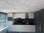 Keuken 310cm breed zonder kookplaat, oven en kraan, Ophalen, Gebruikt, Wit, Enkelwandige keuken