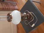 Staande schemerlamp  zc,€20 en 2 tinnen schalen en een asbak, Huis en Inrichting, Ophalen of Verzenden, Zo goed als nieuw