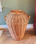 Vintage rieten mand XXL, Huis en Inrichting, Woonaccessoires | Schalen en Manden, Ophalen, Zo goed als nieuw, Onbekend, Onbekend