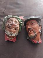 Vintage Bosson's Hoofdjes - Wanddecoratie, Antiek en Kunst, Ophalen of Verzenden