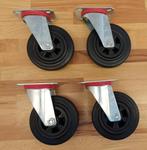 NIEUWE Set van 4 transportwielen / zwenkwielen voor €15,-, Ophalen of Verzenden, Nieuw