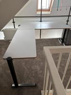 Hoekbureau met verlengstuk - 1.60m + 1.24m, Huis en Inrichting, Bureaus, Ophalen, Zo goed als nieuw, Bureau