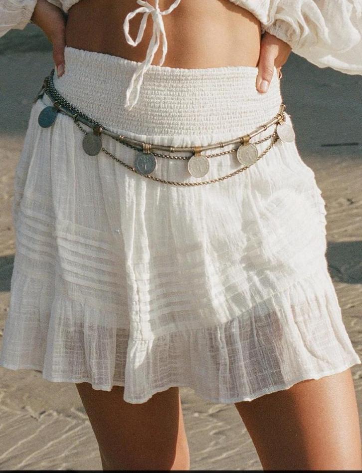 Moost wanted Chester rokje, Kleding | Dames, Rokken, Nieuw, Maat 38/40 (M), Beige, Boven de knie, Ophalen of Verzenden