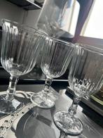 Set 3 wijn glazen LAURA ASHLEY vintage glas 2001, Glas of Glazen, Gebruikt, Ophalen of Verzenden, Glas