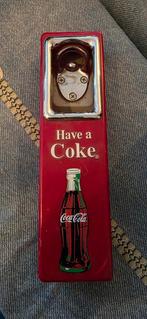 Coca Cola flessenopener voor aan de muur, Ophalen of Verzenden, Reclamebord