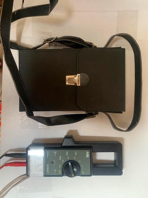 Vintage Amperetang,stroom en spannigsmeter(analoog), Verzamelen, Elektronische Apparatuur, Ophalen of Verzenden