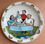 Suske & Wiske bordje, porselein, Huis en Inrichting, Keuken | Servies, Ophalen of Verzenden, Zo goed als nieuw, Bord(en), Overige stijlen