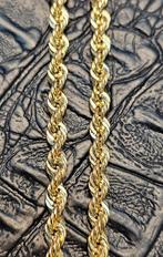 Prachtige rope chain 14karaat gouden ketting, Ophalen of Verzenden, Nieuw, Goud, Goud