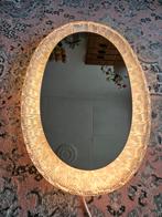 Vintage design Egon Hillebrand verlichte badkamer spiegel, Minder dan 50 cm, Gebruikt, Ophalen of Verzenden, Tweedehands vintage
