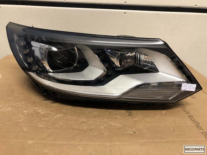 Vw tiguan 5n 5N1 xenon led koplamp rechts 5N1941752, Auto-onderdelen, Verlichting, Volkswagen, Gebruikt, Ophalen of Verzenden