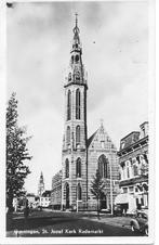 Groningen St Jozef Kerk Rademarkt., Ophalen of Verzenden, 1960 tot 1980, Ongelopen, Groningen