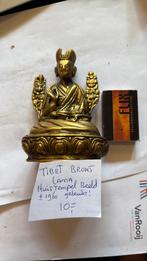 Tibet bronz lama huistempel beeld + 1960 gebruikt 10€, Ophalen of Verzenden