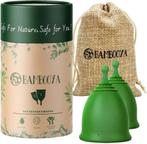 Koopje! Set van 2 menstruatiecups van Bambooya, Overige typen, Nieuw, Ophalen of Verzenden, It hiem 7