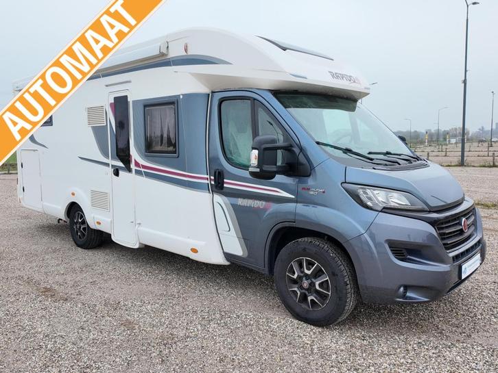 Rapido 696 FF 55 Years Edition 150PK Automaat, Caravans en Kamperen, Campers, Bedrijf, tot en met 4, Half-integraal, Rapido, Fiat