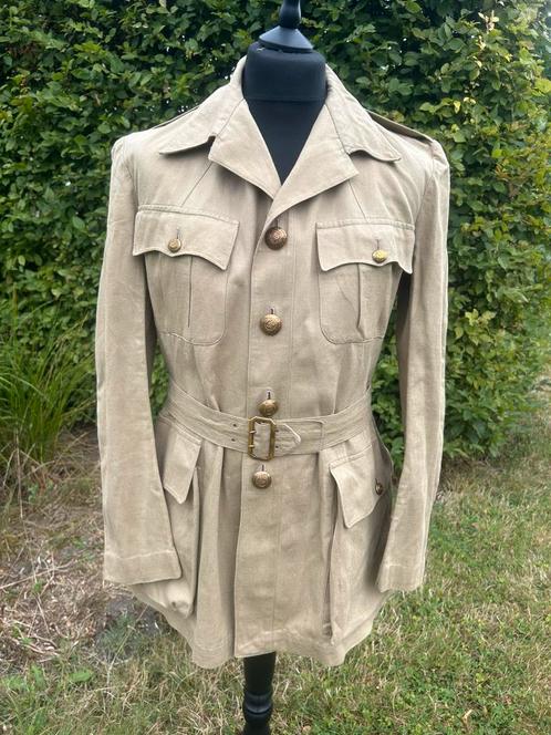 Engels KD bush jacket met broek, Verzamelen, Militaria | Tweede Wereldoorlog, Landmacht, Kleding of Schoenen, Engeland, Ophalen of Verzenden