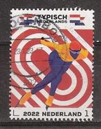 Nederland, Schaatsen, 2022., Postzegels en Munten, Postzegels | Nederland, Na 1940, Verzenden, Gestempeld