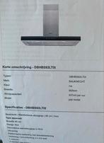 Bauknecht Afzuigkap 90cm - Inox, Gebruikt, Wandschouwkap, Verzenden, 400 tot 600 m³ per uur