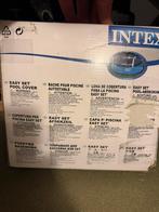Intex Afdekzeil rond zwembad van diameter 280-305cm, Ophalen of Verzenden, Zo goed als nieuw, Afdekzeil