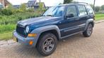 Jeep Cherokee 3.7 V6 AUT 2006 Blauw, Automaat, Elektrische ramen, Beige, Blauw